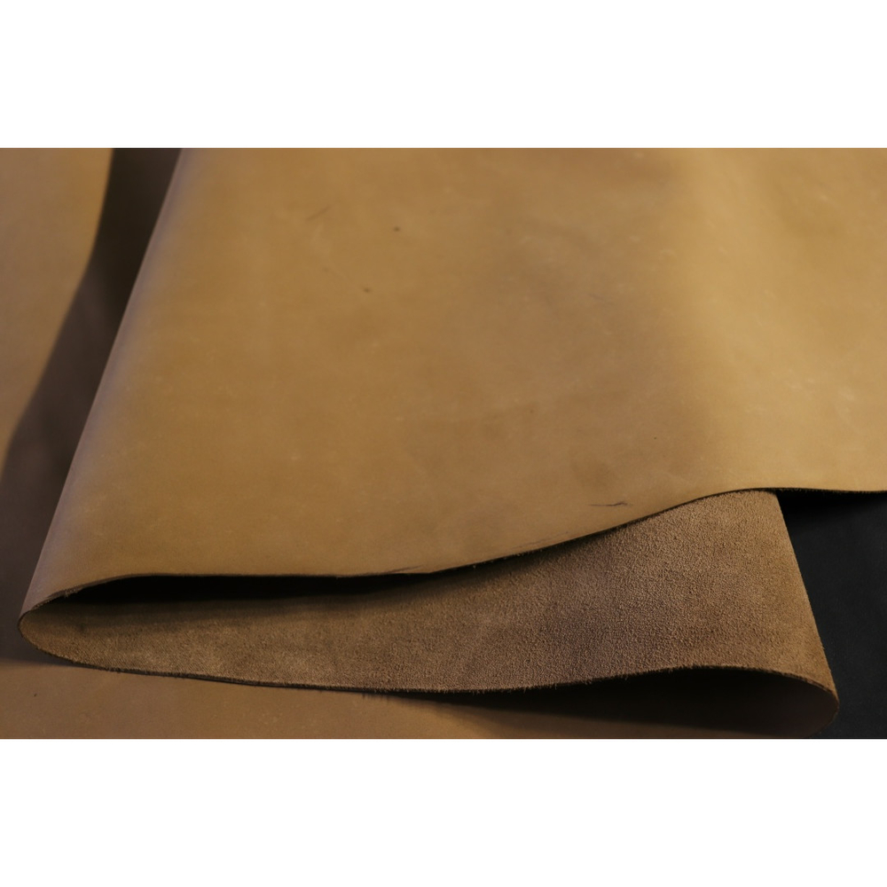 1,2-1,4 Кожа Нубук Крумбош Песочный⠀