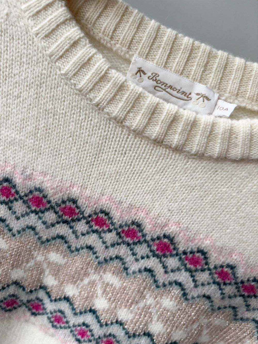 Шерстяной джемпер Bonpoint, 140