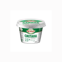 Сметана Food Master 15%  200 гр
