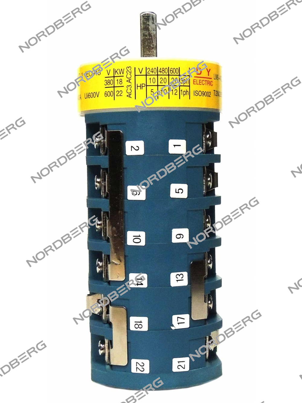 Переключатель пакетный (2-х скоростной)  NORDBERG CT-D-7100007