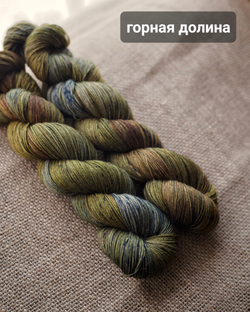 Предзаказ ! Носочная пряжа с пухом яка "Тибетский календарь"