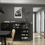 Комбинация для хранения - IKEA BESTÅ/BESTA/ БЕСТА/БЕСТО ИКЕА, 180x42x112 см, черный