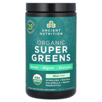 Ancient Nutrition, органическая суперзелень, со вкусом мяты, 205 г (7,23 унции)