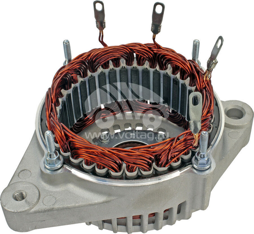 Статор генератора Denso  в сборе с крышкой