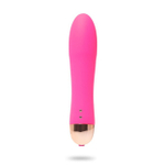 Розовый гладкий вибратор Massage Wand - 14 см. (Цвет: розовый)