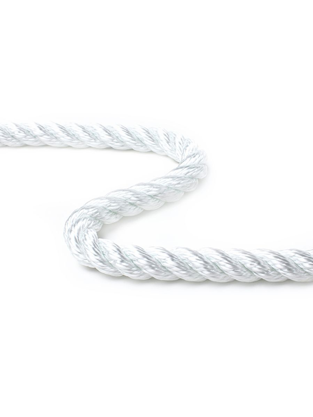 Канат полиамидный Петроканат ПАТ 6,0 мм, тест 750 кг, 250 м, белый, евробобина