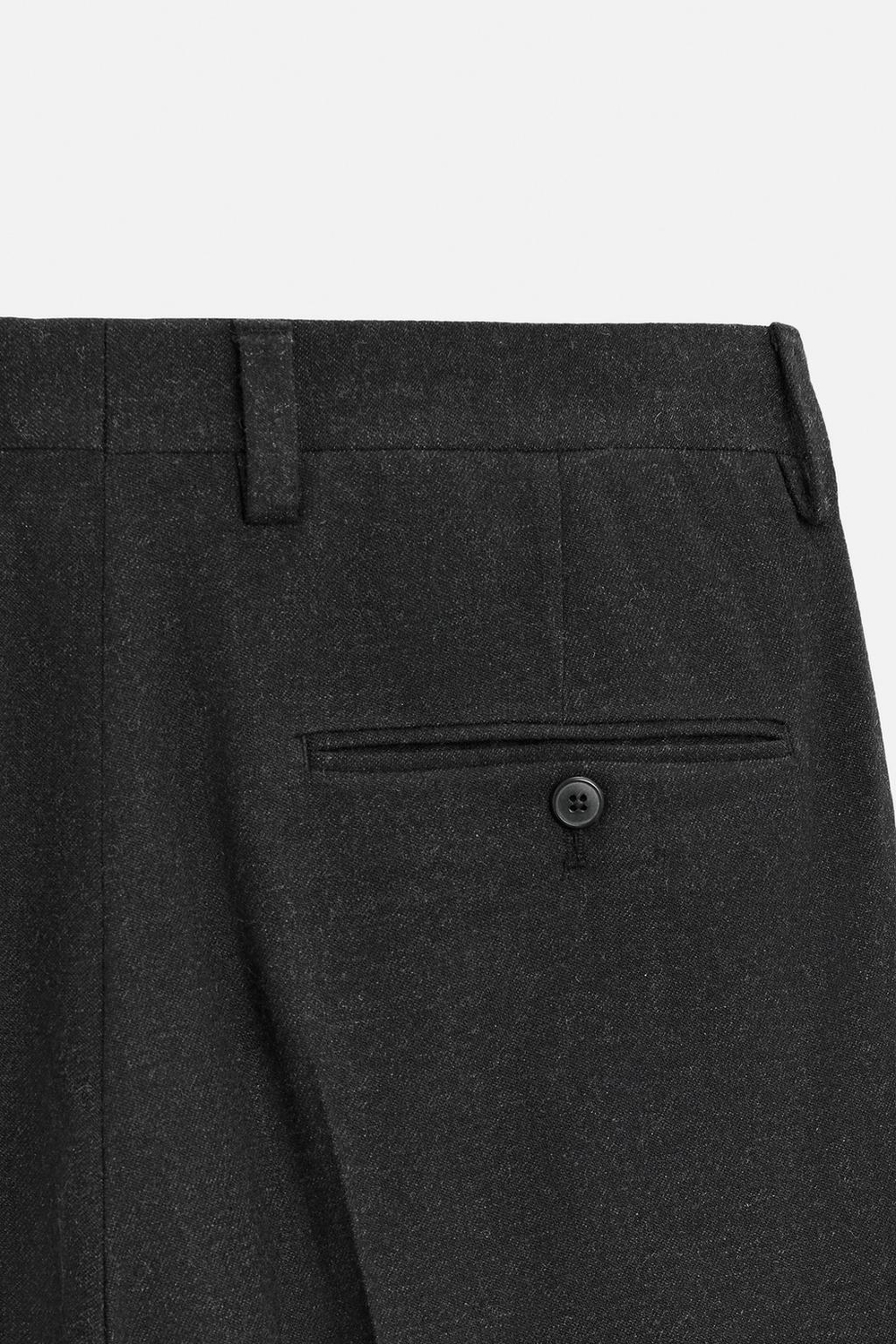 Брюки regular fit из смесовой шерсти