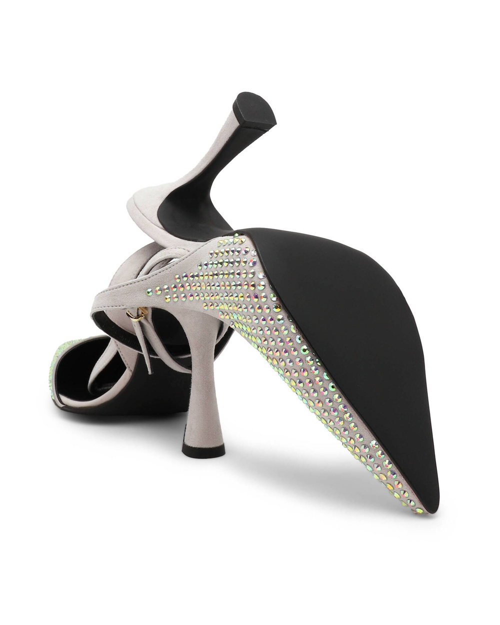 Кожаные туфли на шпильках lisette slingback Pinko - серый(100566 A0N6)