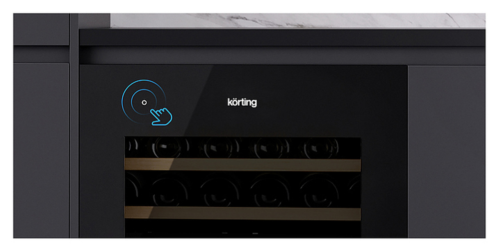 Шкаф винный Korting KFW 803 DB GN