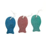 Пемза для ног «Pedicure - Hit», форма рыбка, цвет в ассортименте 9*5см