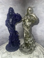 Свеча "Ева в объятиях змеи" программная