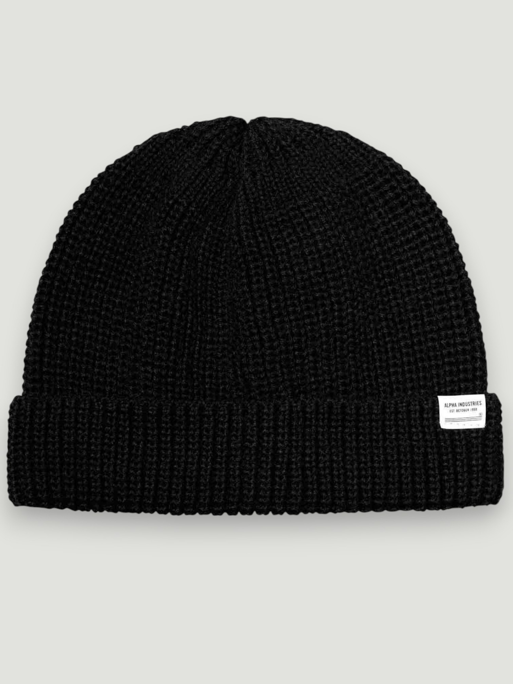 Шапка - Alpha Essential Watch Cap (black - черная)