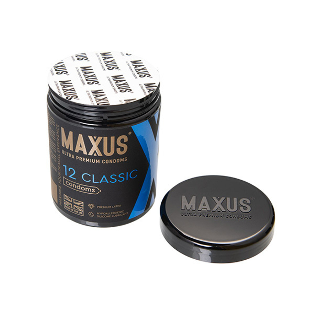 Классические презервативы Maxus Classic 12шт