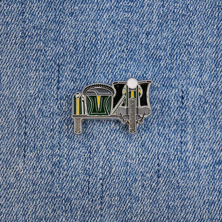 Значок мотоцикл Урал