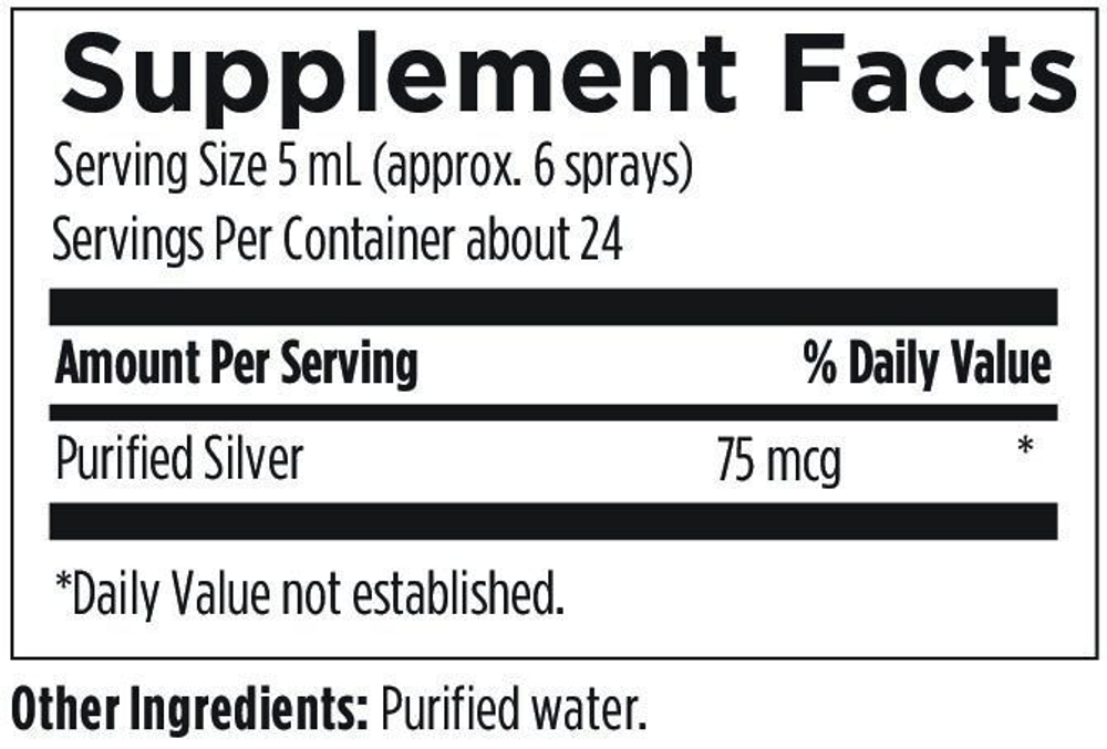 Designs For Health - Silvercillin Spray 118 ml