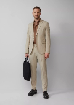 Классическая льняная рубашка s.Oliver Black Label