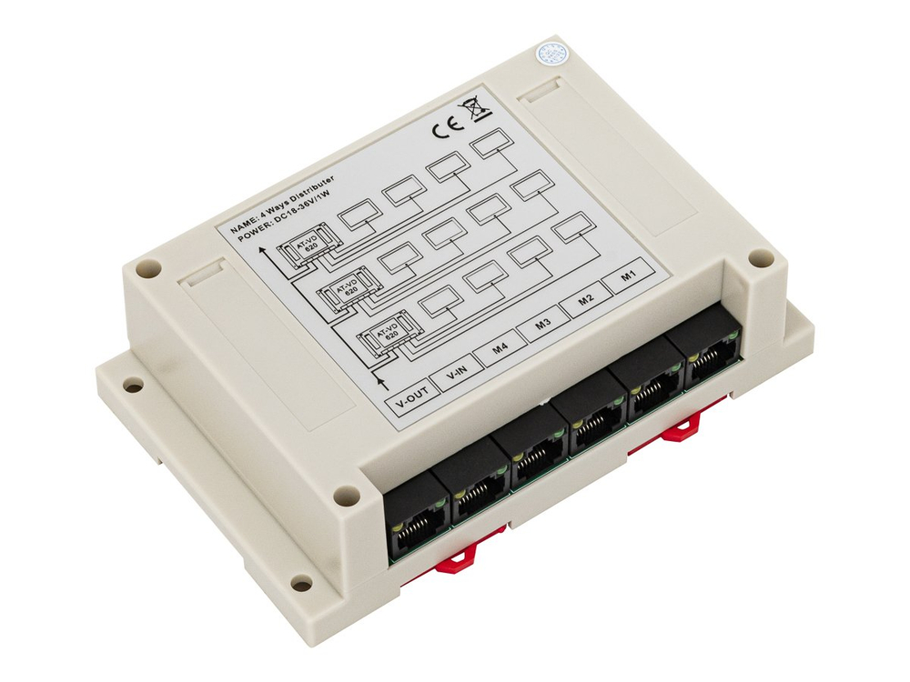 AT-VD620 WH Блок коммутации домофона AccordTec