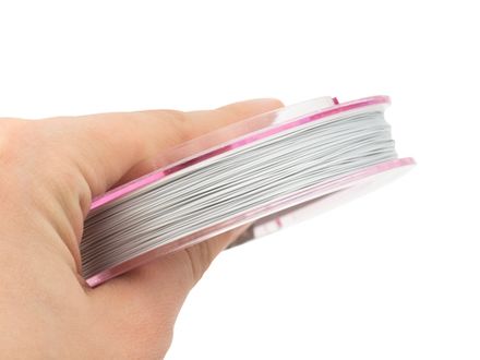 Тросик ювелирный 0,30мм, P.Silver "SAKULUX"