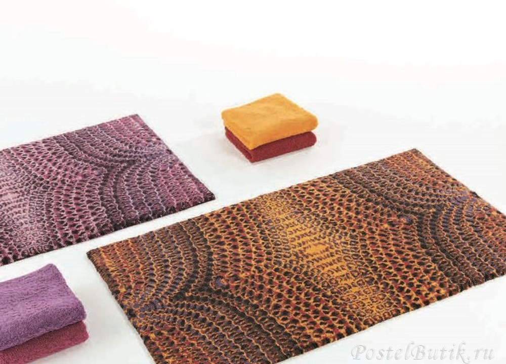 Коврик для ванной 70х120 Abyss & Habidecor Tempo 580 бегония Португалия