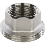 Соединение быстроразъемое (американка) STOUT SFT 0034 - 3/4" (ВР/ВР, латунь никелированная, металл по металлу)