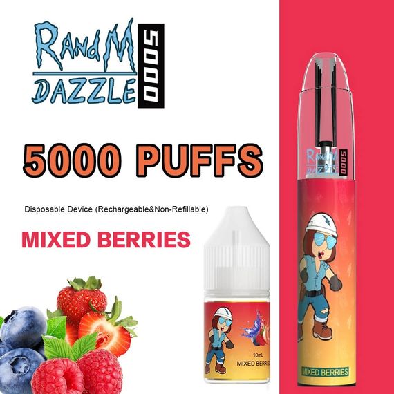 RANDM Dazzle 5000 - Mixed Berries