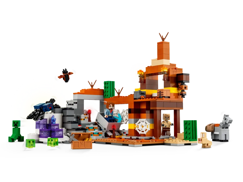 Конструктор LEGO Minecraft 21263 Шахта в Пустоши