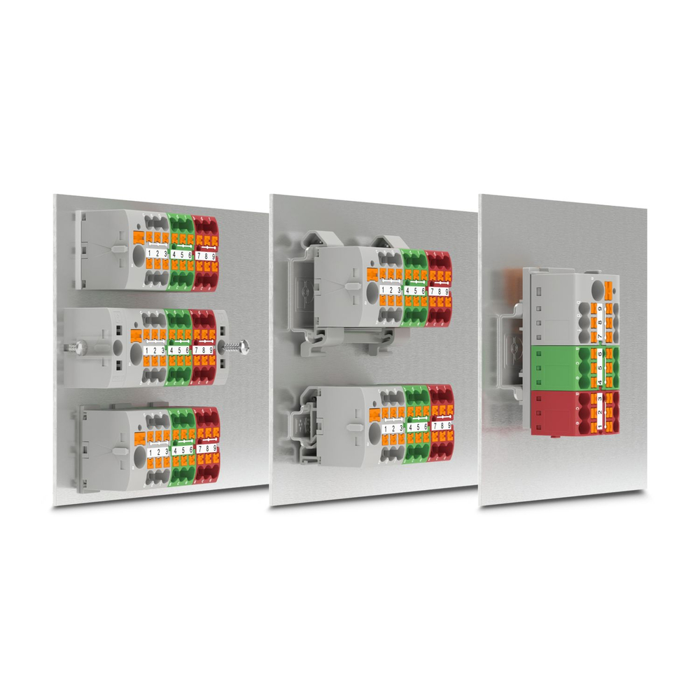 1046616 - PTFIX 4X1,5 BK - Распределительный блок