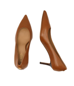 Кожаные туфли на шпильках LAUREN RALPH LAUREN - коричневый(802940602)