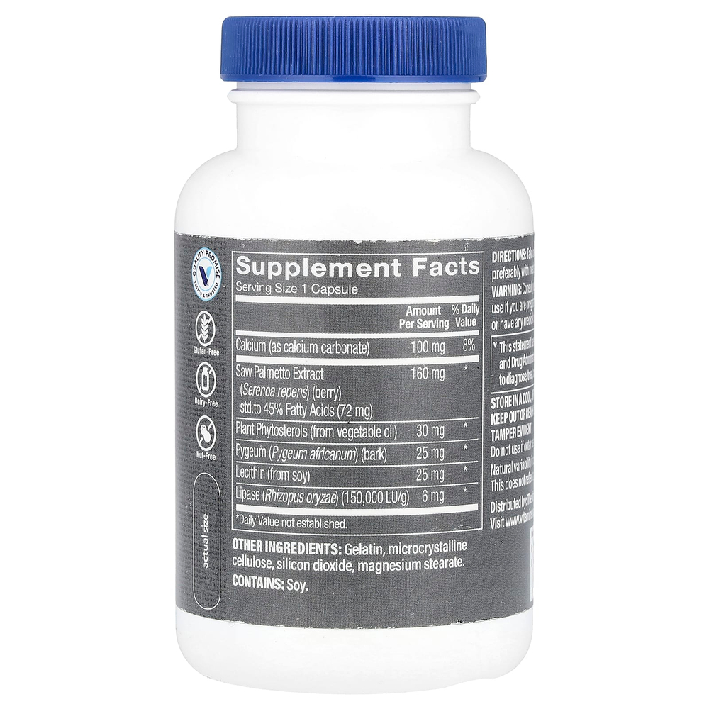 The Vitamin Shoppe, Комплекс мужской серенои и пиджеума с растительными стеролами, 120 капсул