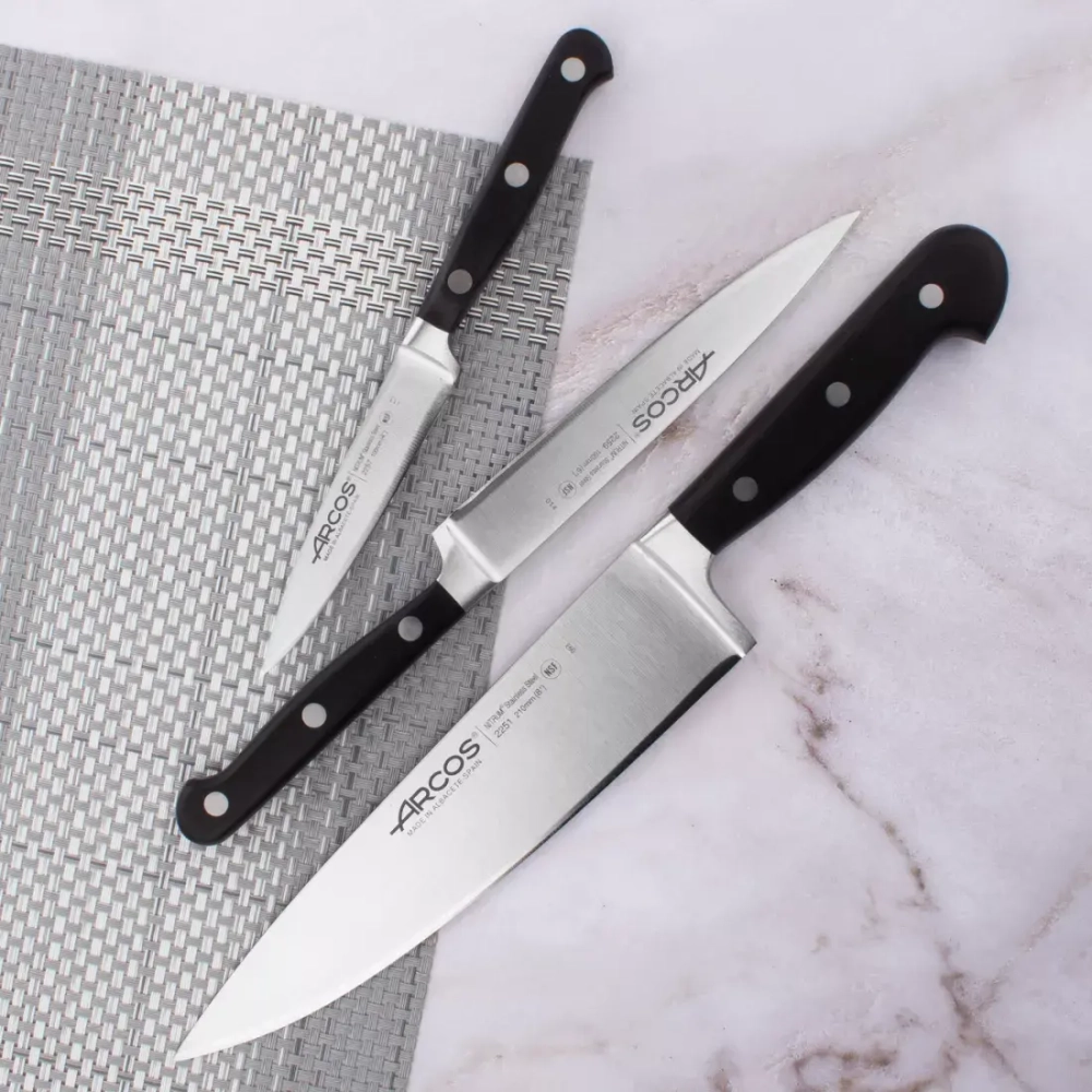 Набор ножей 3шт в подставке Arcos Opera