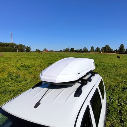 Автобокс Way-box Gulliver 520 белый . Размер 204*85*45 см.