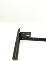 "Мебельные ножки стальные Штыки" Черные - 4 шт, 13 см