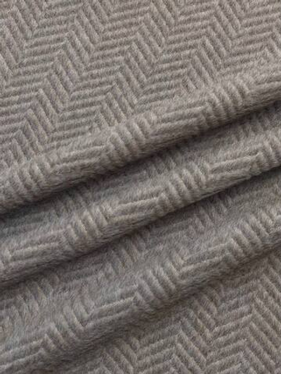 Baby сури альпака пальтовая тауп фактурная