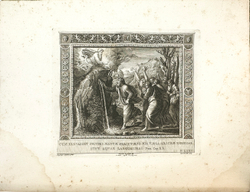 Фрески (картины) из перистилей Ватикана, руки Рафаэля Санти. На новых медных дощечках, изготовленных