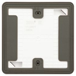 Розетка ЭРА Эксперт 11-2501-01 с заземлением с крышкой 2P+E IP55 16A-250В ОУ белый