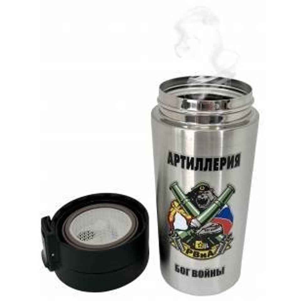 Термокружка с принтом РВиА