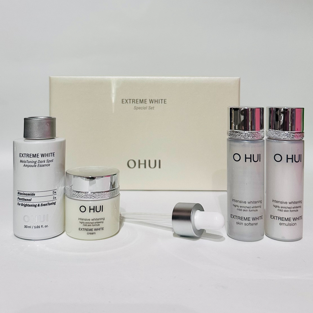 Эссенция осветляющая O HUI EXTREME WHITE Mela Toning Dark Spot Ampoule.