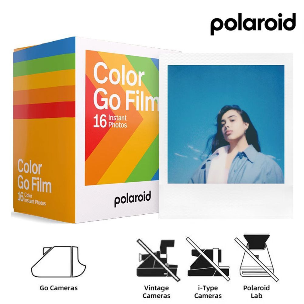 Картридж Polaroid Go Color Film (1 кассета / 8 кадров)
