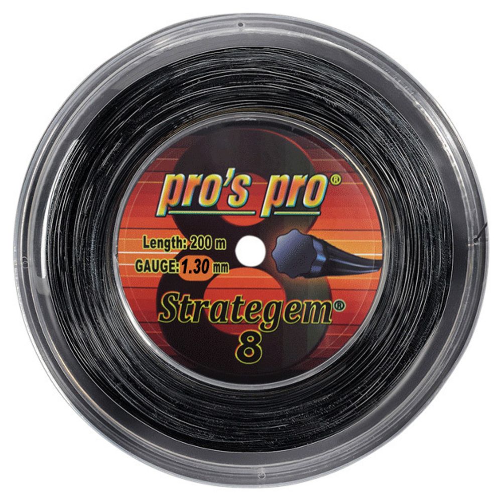 Струны теннисные Pro&#39;s Pro Strategem 8 (200 m) - black