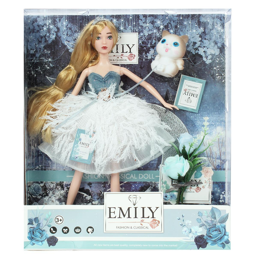 Кукла тип Модель 32см, коробка QJ126