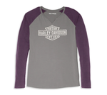 Футболка Neck Raglan Sleeve Baseball Harley-Davidson