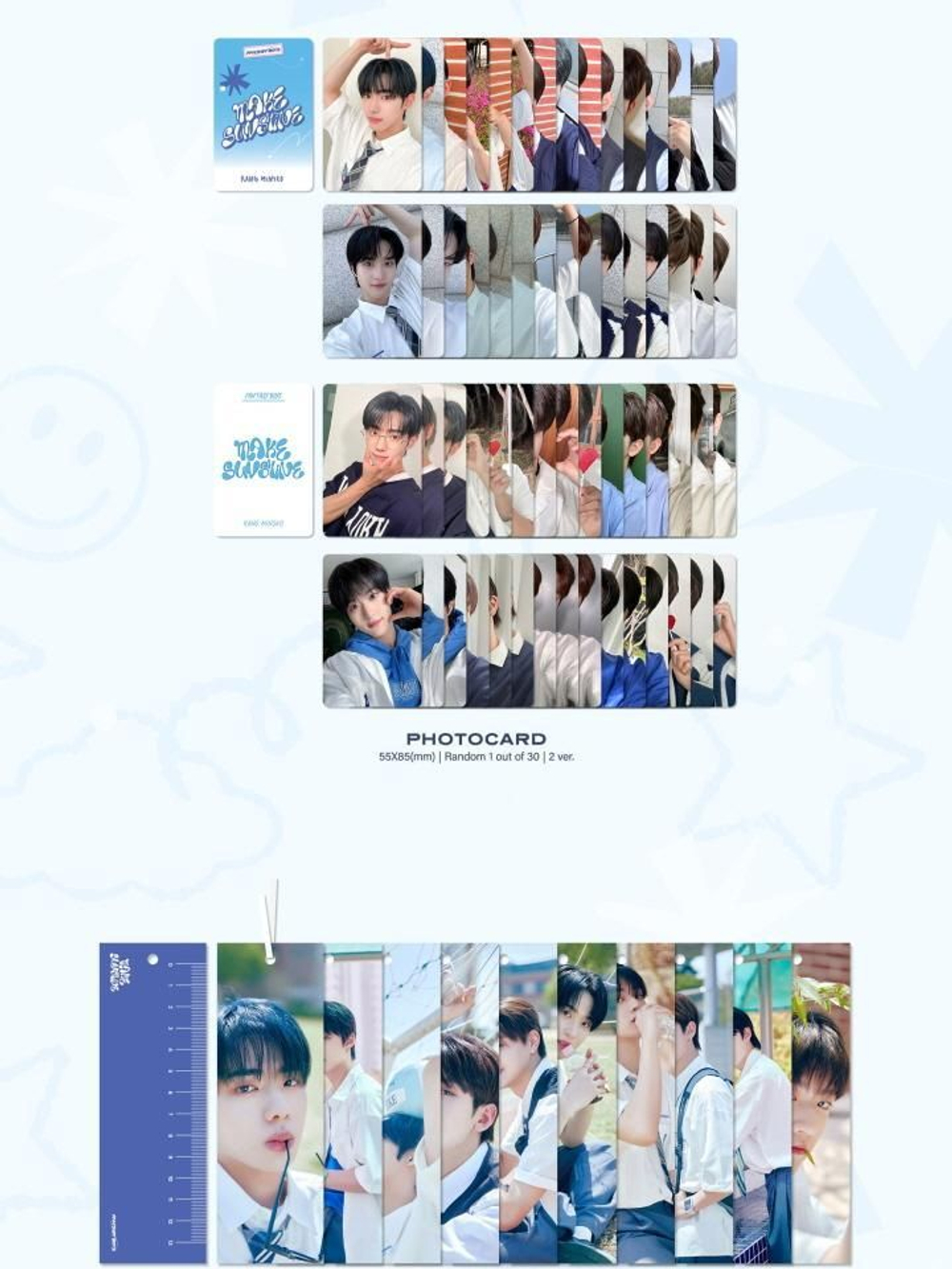 Альбом FANTASY BOYS - MAKE SUNSHINE 3rd Mini Album 2 Version SET