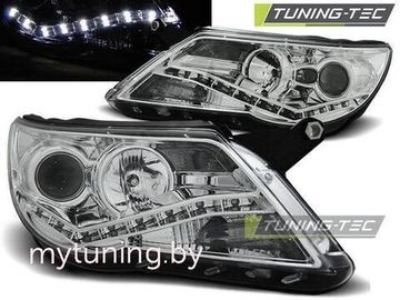 Передние фары VW Tiguan daylight chrome