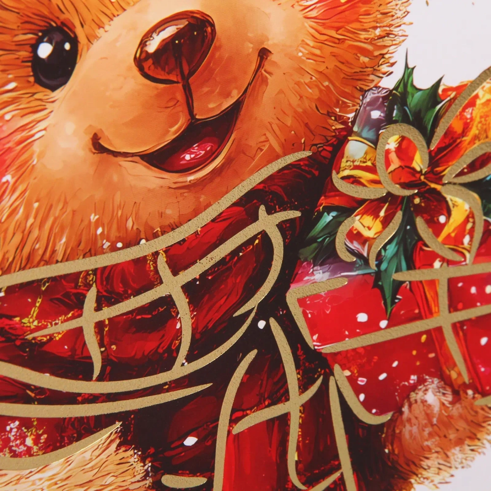 Пакет подарочный «Honey Bear» 31*40*12 см, микс