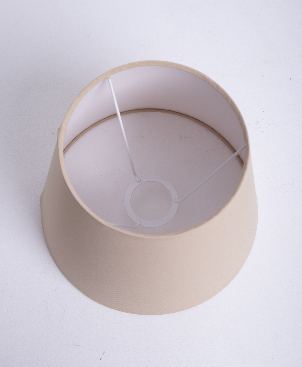 Абажур для настольной лампы, для светильника, плафон конус Черно-белый Е27