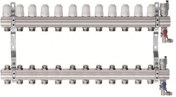 Коллектор для отопления Tim на 12 выходов