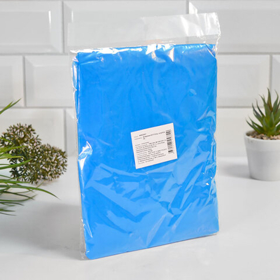 Дождевик 65*115см, голубой, PE