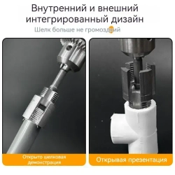 набор матриц для труб из пвх матрицами 1/2"