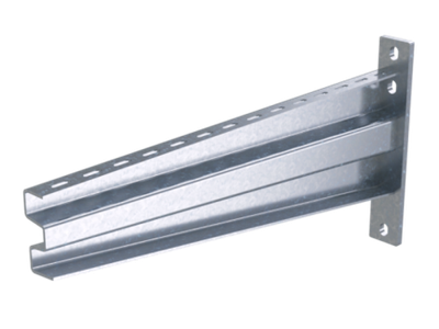 Консоль для тяжелых нагрузок 900мм сварная, нержавеющая сталь AISI 304