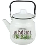 Чайник эмалированный 3,5л «Лаванда» 01-2713/4